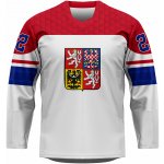 3B FAN hokejový dres CZECH – pánský, bílý Barva: Bílá, Velikost: 3XL – Zboží Mobilmania