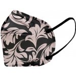 Nanolion Mask ultratenký nanorespirátor supreme protection FFP2 Béžový ornament 5 ks – Sleviste.cz