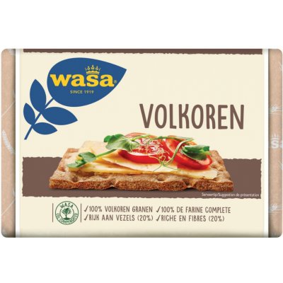 Wasa Celozrnné žitné chlebíčky Volkoren 260 g