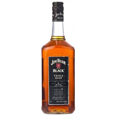 Jim Beam Black 43% 1 l (holá láhev) – Hledejceny.cz