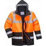 PortWest bunda Traffic S467 Hi-Vis zateplená nepromokavá reflexní oranžová – Hledejceny.cz