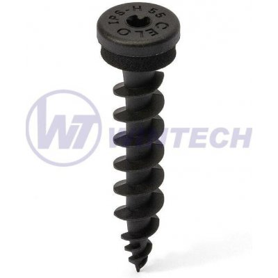 WINTECH Vrut do polystyrenu 80mm, černá, RAL 9017 Balení: 50 ks NT0001008003IO0 – Hledejceny.cz