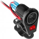 USB nabíječka PEIYING PY-CHR0008 na motocykl – Zboží Živě