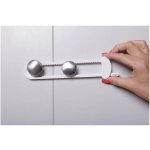 Dreambaby zámek na skříně posuvný 2 kusy bílý – Sleviste.cz