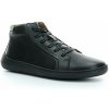 Pánské kotníkové boty Skinners Moonwalker High Top Leather Black/Black