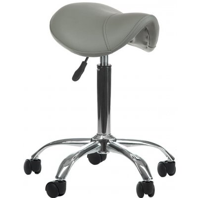 Beauty System kosmetický taburet BD-9909 šedá – Zboží Dáma