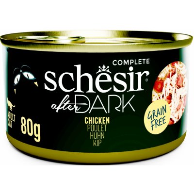 Schesir Cat After Dark Wholefood kuře 80 g – Zbozi.Blesk.cz