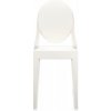 Jídelní židle Kartell Victoria Ghost lesklá bílá