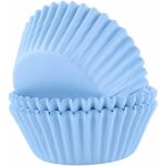 Košíčky na cupcakes, světle modrý 60ks - PME – Hledejceny.cz