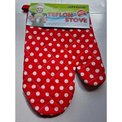 Kuchyňská chňapka bavlněná + teflonová s magnetem a poutkem (motiv 11) [1 ks] – Zboží Dáma