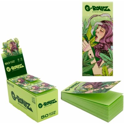 G-Rollz trhací filtry zelené 50 ks – Zboží Dáma
