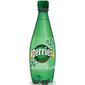 Perrier přírodní minerální voda perlivá 0,5l