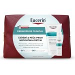 Eucerin DermoPure Clinical Correcting Cleanser exfoliační čisticí gel na obličej a tělo 150 ml + Eucerin DermoPure Clinical Triple Action fluid proti nedokonalostem aknózní pleti 40 ml – Zboží Dáma
