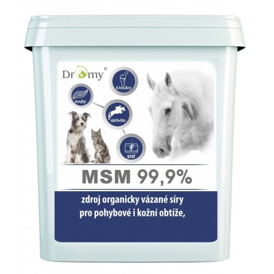 Dromy MSM 99,9% 6 kg – Zboží Mobilmania