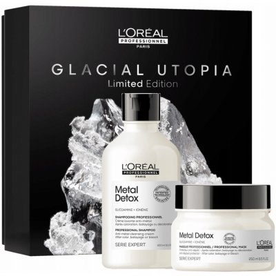 L´oréal Professionnel Serie Expert Metal Detox Duo Vánoční Sada šampon 300 ml + maska 250 ml – Zboží Mobilmania