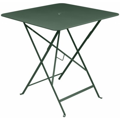 Fermob Bistro 71 x 71 cm Tmavě zelený kovový skládací stůl – Hledejceny.cz