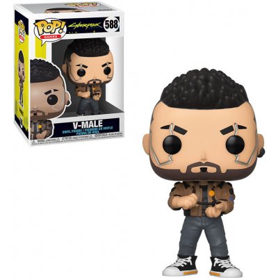 Funko Pop! Games Cyberpunk 2077 V-Male 9 cm – Zboží Mobilmania