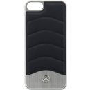Pouzdro MEHCPSECUSNA Mercedes Hard Case Wave III Aluminium modré iPhone 5S/SE