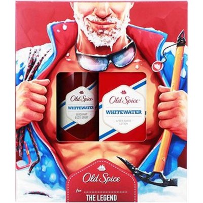 Old Spice WhiteWater voda po holení 100 ml + deospray 150 ml dárková sada – Hledejceny.cz