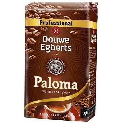Douwe Egberts Káva pražená vakuově pražená Paloma zrnková 1 kg – Hledejceny.cz