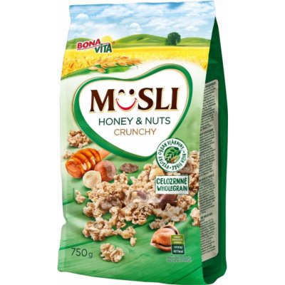 BonaVita Müsli s medem a ořechy 750 g – Zboží Mobilmania