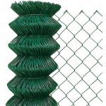 Čtyřhranné pletivo bez napínacího drátu - zelené Výška pletiva: 100cm – Sleviste.cz