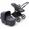 Kočárek Bugaboo Fox Cub Black/Stormy Blue pěnová kola 2023