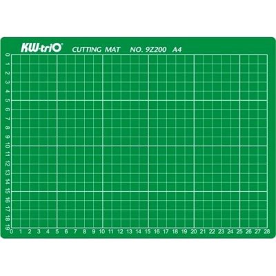 Řezací podložka KW-triO A4 9Z200 pro řezání odlamovacím nebo rotačním nožem zelená – Zboží Dáma