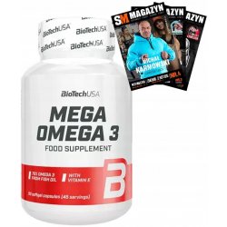 Biotech USA Mega Omega 3 90 kapslí