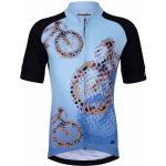 Holokolo s krátkým rukávem BIKERS KIDS černá/modrá – Zboží Dáma