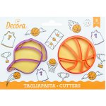 Basketballová sada vykrajovátek 2 ks Decora – Hledejceny.cz