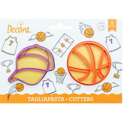 Basketballová sada vykrajovátek 2 ks Decora – Hledejceny.cz