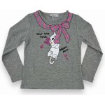 Sezon Dívčí trička s dlouhým rukávem wild cat Meruňková – Hledejceny.cz