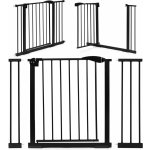 Ecotoys zábrana na schody a dveře 74-105 cm černá SG-012-BC – Sleviste.cz