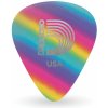 Trsátko D'Addario Rainbow Celluloid Guitar Picks 100 pack, Extra Heavy