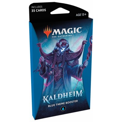 Wizards of the Coast Magic The Gathering: Kaldheim Theme Booster Blue – Zboží Mobilmania