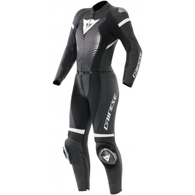 dvoudílná kombinéza Dainese FULMINEA černá/bílá | Zboží Auto