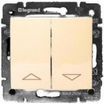 Legrand 774314 VALENA béžová tlačítko ovládání žaluzií – Hledejceny.cz