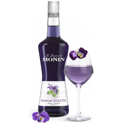 Monin Violette Liqueur 16% 0,7 l (holá láhev)