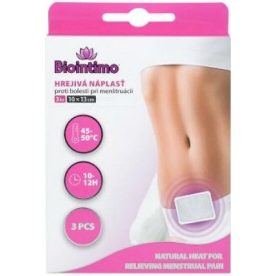 BioIntimo hřejivé náplasti na menstruační bolesti 3 ks – Hledejceny.cz