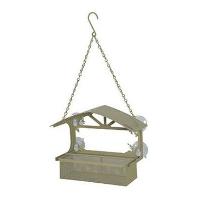 Zolux Krmítko venkovní Window s přísavkou kov zelená – Zboží Dáma