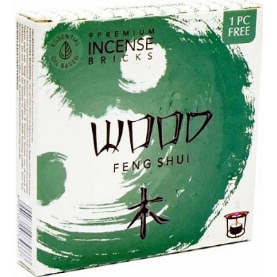 Nefertitis Vonné cihličky Aromafume Wood dřevo 40 g 9 ks – Hledejceny.cz
