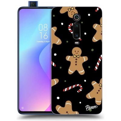 Picasee silikonové Xiaomi Mi 9T (Pro) - Gingerbread černé