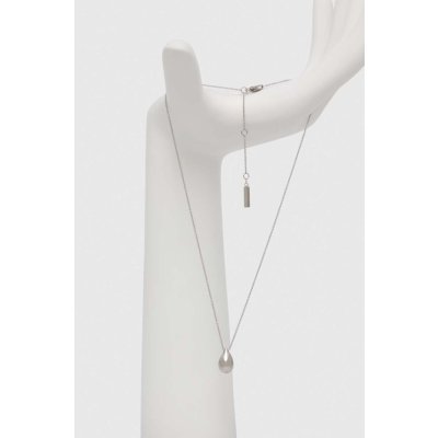 Calvin Klein Elegantní ocelový s kapičkou sculptured drops 35000083