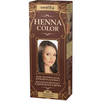 Venita Henna Color barvící balzám na vlasy 115 Chocolate 75 ml