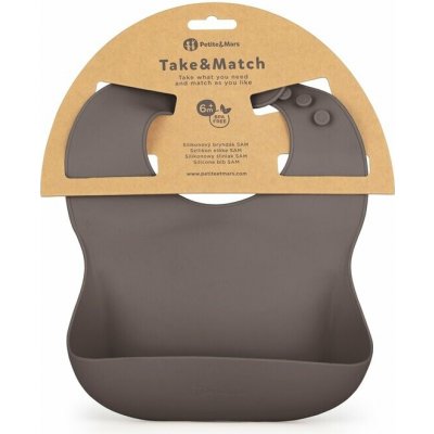 Petite&Mars Bryndák silikonový Take&Match Bitter Cocoa 6m+ – Zbozi.Blesk.cz