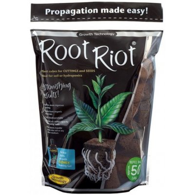 Growth Technology Root Riot 50, sadbovací kostky bez sadbovače 50 ks – Hledejceny.cz