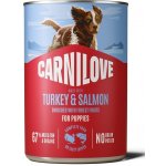 Carnilove Paté Made with Turkey & Salmon for Puppies 400 g – Hledejceny.cz