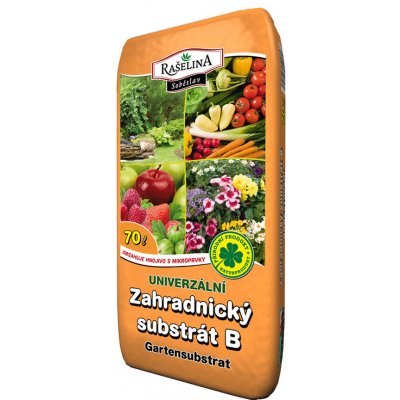 Rašelina Soběslav Zahradnický substrát B univerzální 70 l – Zboží Mobilmania