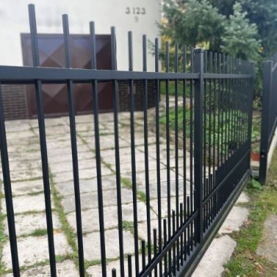 Brána Posuvná Zn +komaxit šířka 4000 x výška 1700 – Sleviste.cz